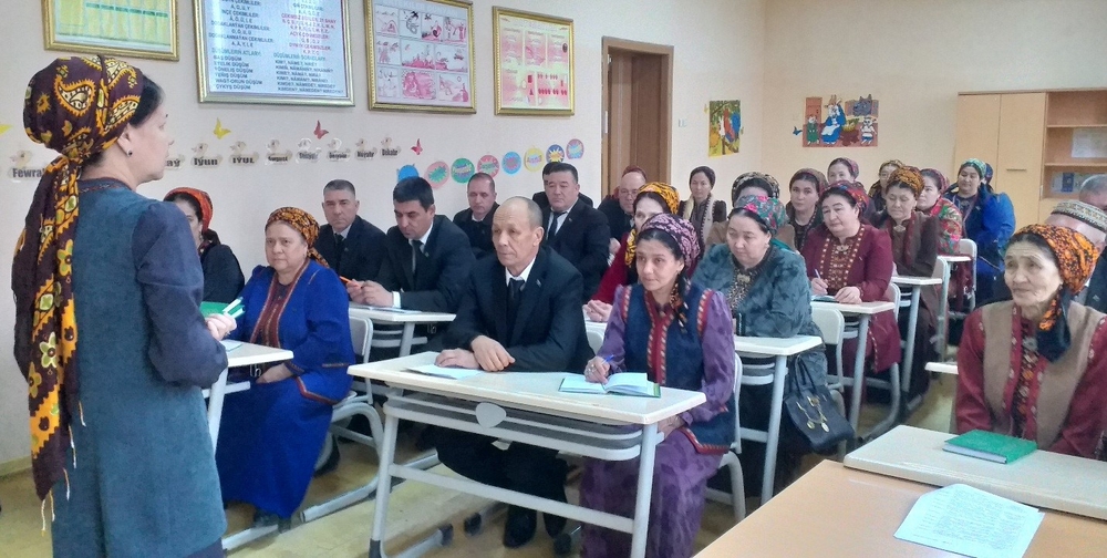 USULY-AMALY OKUWLAR IŞJEŇ GEÇIRILDI