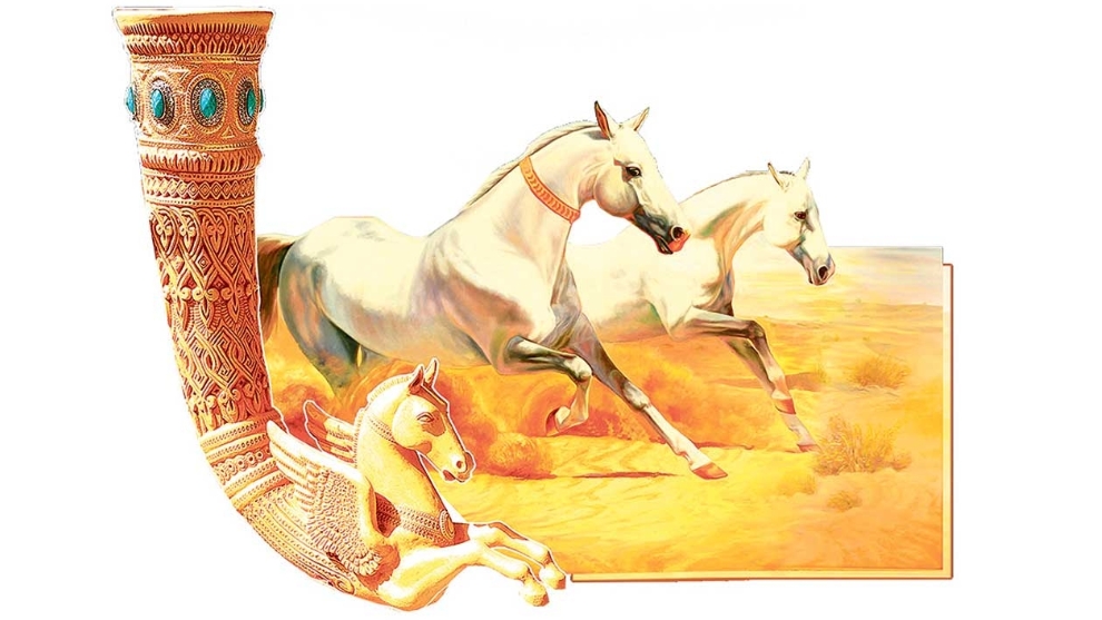 The Nisaean horses wings of history