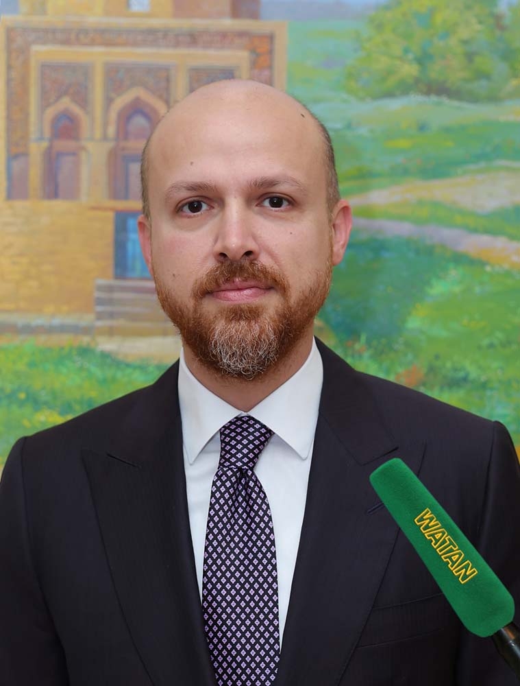 The President of Turkmenistan received the head of the World Ethnosport Confederation Bilal Erdogan