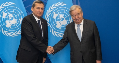 The Minister of Foreign Affairs of Turkmenistan held a meeting with the UN Secretary General