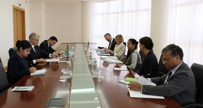 A meeting with a USAID delegation was held in Ashgabat