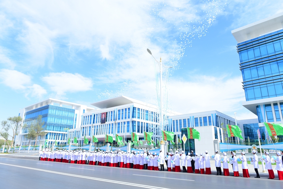 Arkadag Hero took part in the opening of new healthcare facilities