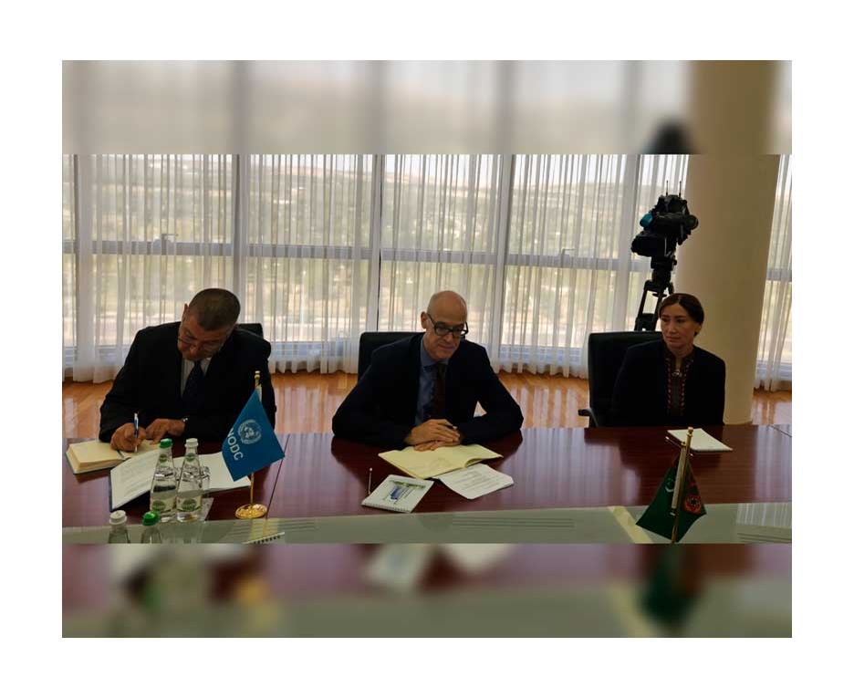 Turkmenistan’s interaction with UNODC discussed