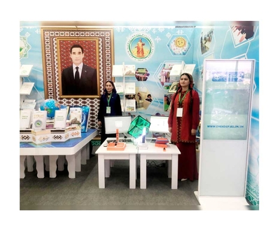 An exhibition of Turkmenistan's economic achievements dedicated to the 33rd anniversary of the country's independence has opened in Ashgabat