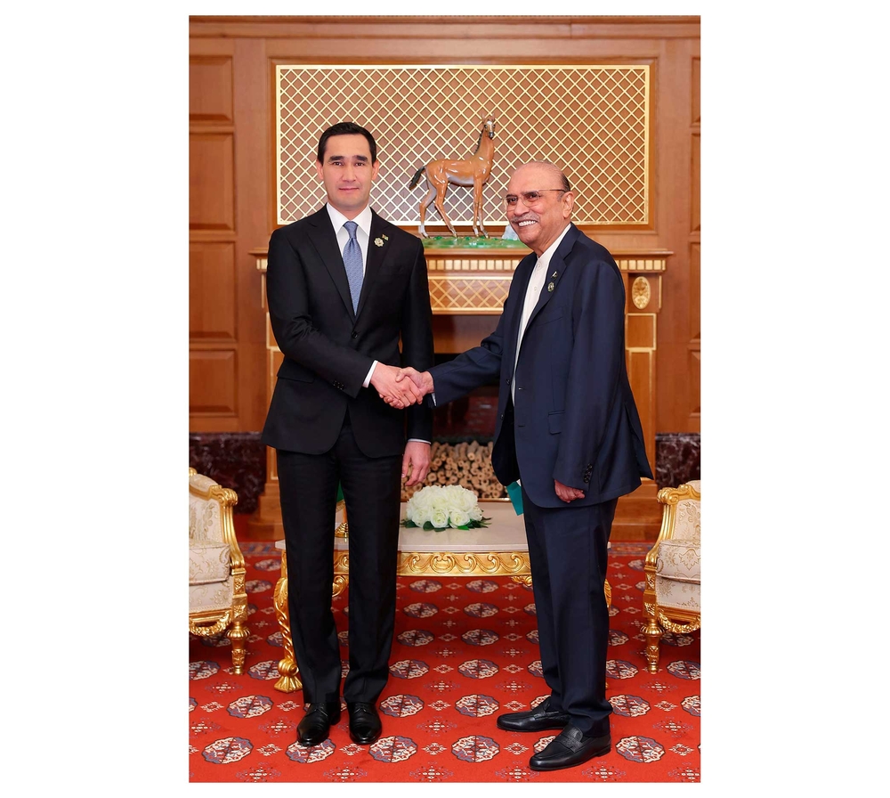 Serdar Berdimuhamedov holds talks with the President of the Islamic Republic of Pakistan