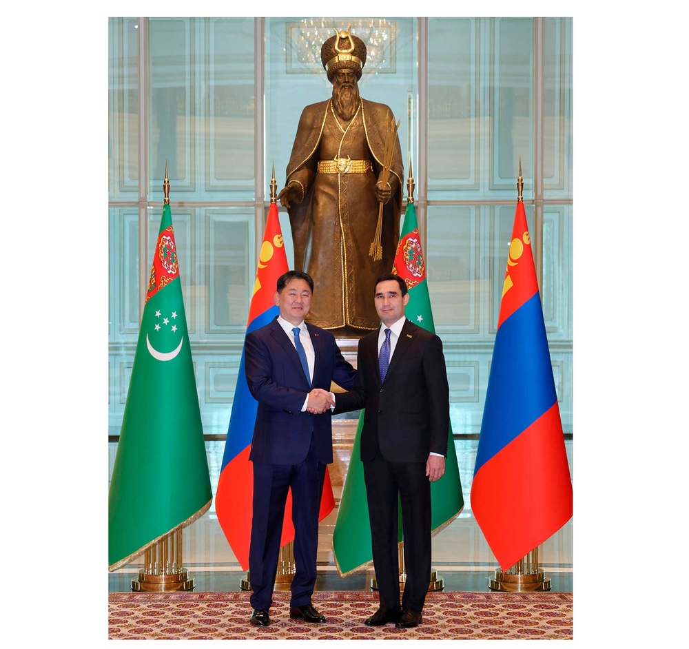Negotiations between the Presidents of Turkmenistan and Mongolia took place in Ashgabat