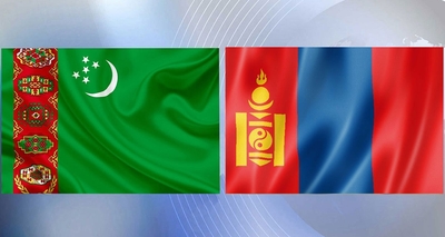 A ceremony of signing bilateral documents was held between the Presidents of Turkmenistan and Mongolia