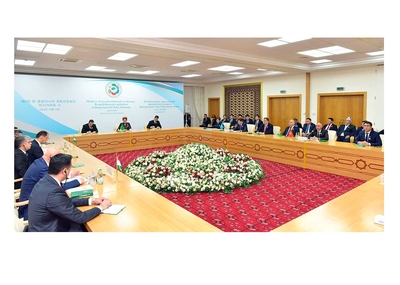 The second meeting of the speakers of the parliaments of the Central Asian countries and the Republic of Korea was held in the Turkmen capital