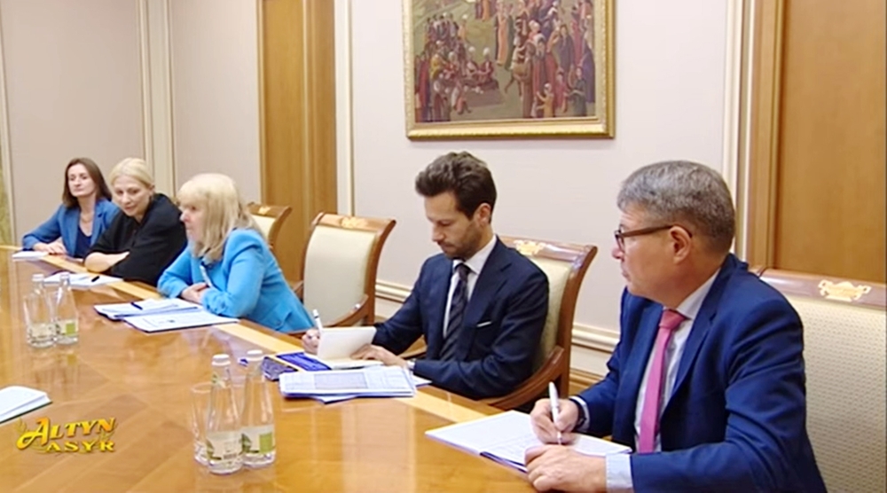 Meeting of the Deputy Chairman of the Cabinet of Ministers of Turkmenistan with the European Union Delegation