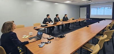 Meeting with a representative of the Educational Testing Service (ETS)