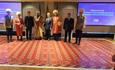 300th Anniversary of Birthday of the Great Philosopher and Poet Magtymguly Pyragy Celebrated at US University