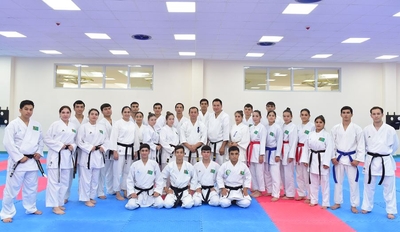Kýokuşinkaý karate boýunça ussatlyk sapagy