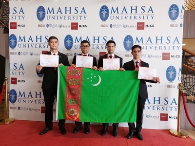 ÝAŞ ZEHINLERIŇ HALKARA ÜSTÜNLIGI