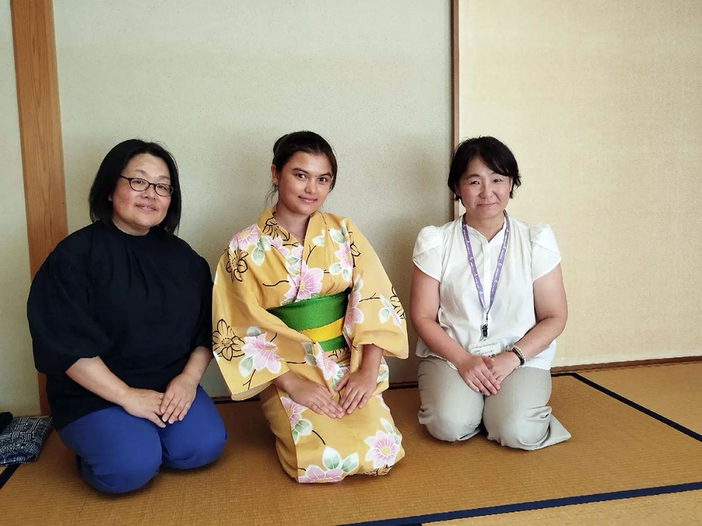 Turkmen student wins grant and visits Japan