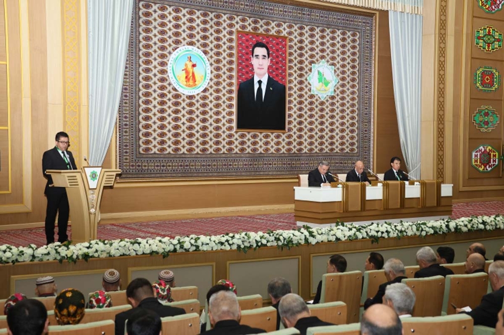 Paýtagtymyzda Dünýä türkmenleriniň ynsanperwer birleşiginiň XXV maslahaty geçirildi