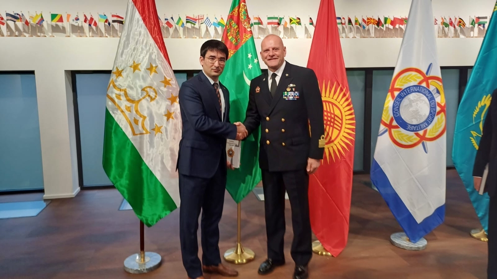 The representative of Turkmenistan took part in the meeting of the Secretary General of CISM with the ambassadors of the Central Asian countries
