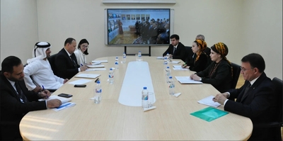 The meeting dedicated to the cooperation between Turkmenistan and the United Arab Emirates