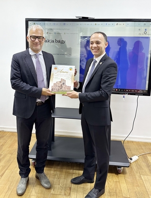 A meeting was held with representatives of the European Training Foundation for the "DARYA" project