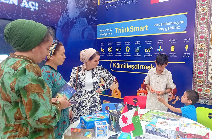 A new ThinkSmart training centre is planned to open in Turkmenistan