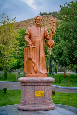 Monuments of outstanding personalities in the cultural park complex "Magtymguly Pyragy": Sayat-Nova