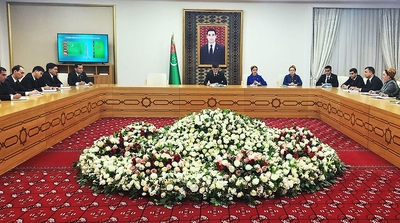A meeting of the Group of Young Parliamentarians of the Mejlis of Turkmenistan took place