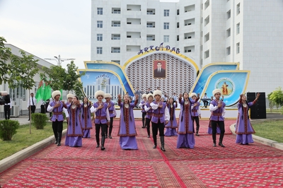 Döwlet ähmiýetli şäheriň açylmagynyň bir ýyllygy mynasybetli dabaralar