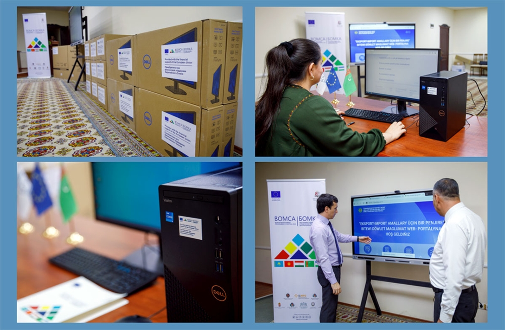 The Plant Quarantine Service of Turkmenistan received EPPO Diagnostic Protocols and training equipment