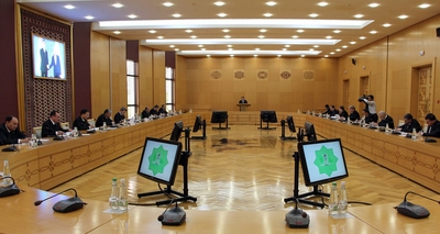 Successive meeting of the Interdepartmental Commission of Turkmenistan on Caspian Sea Issues was held