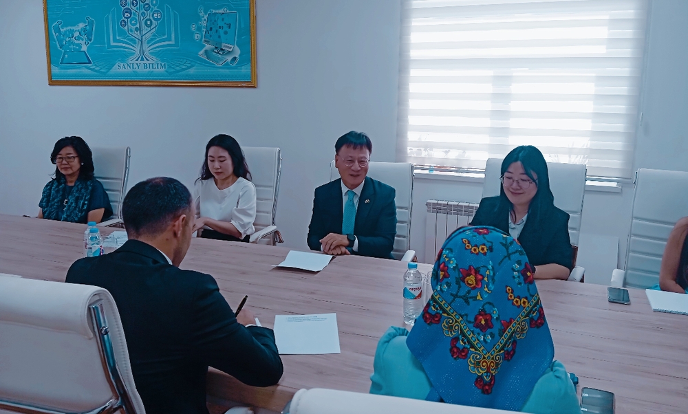 Bilim ulgamyny kämilleşdirmekde türkmen-koreý hyzmatdaşlygy ösdürilýär