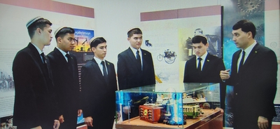 Zehinli okuwçylaryň Halkara ylmy-tehnologiýa parkyna syýahaty