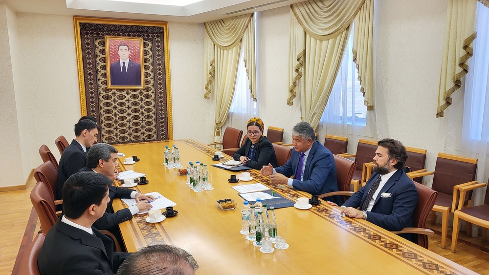 Meeting  with the Secretary General of the International Organization of Turkish Culture (TURKSOY)