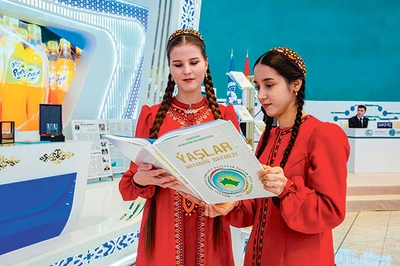 Ýaşlar parahatçylygyň tarapdary!