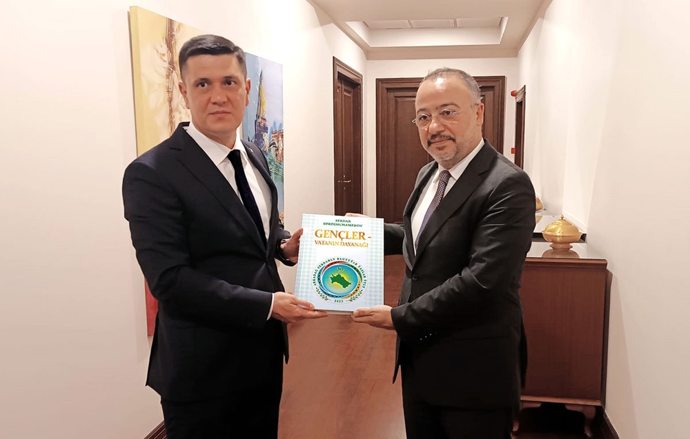 A meeting between the Ambassador of Turkmenistan and the Deputy Minister of Foreign Affairs of the Republic of Turkey took place