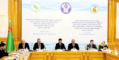 The 46th meeting of the Intergovernmental Council for Cooperation in the field of Veterinary Medicine is being held in Ashgabat