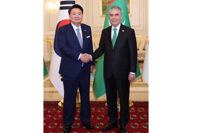 Türkmenistanyň Halk Maslahatynyň Başlygynyň Koreýa Respublikasynyň Prezidenti bilen duşuşygy boldy