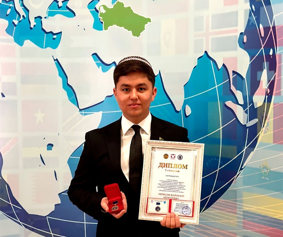 Baynazar Nepesov is the best young scientist in the CIS