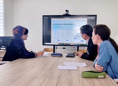 Innowasiýa maglumat merkezi welaýatlardaky ýokary we orta hünär okuw mekdepleri üçin onlaýn maslahaty geçirdi