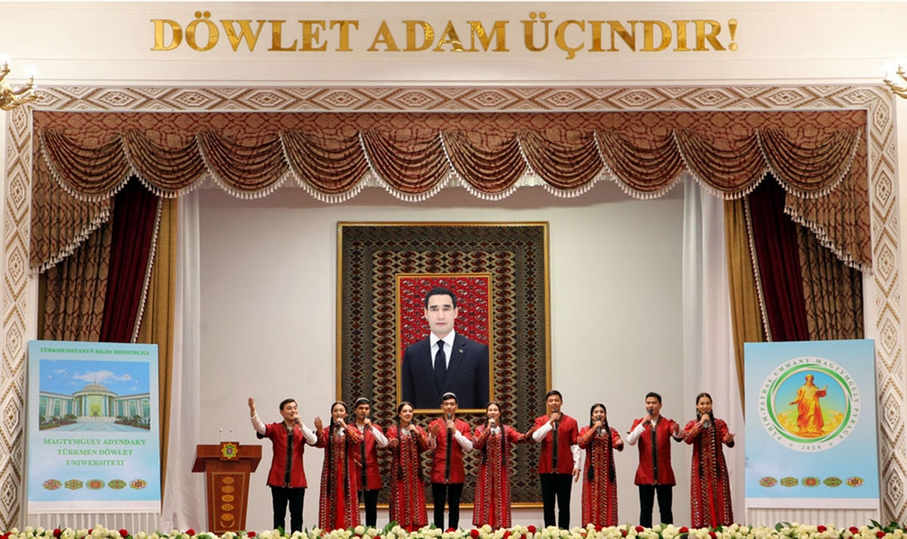 Magtymguly adyndaky Türkmen döwlet uniwersiteti ÝUNESKO kafedrasynyň döredilmeginiň bir ýyllygyny belledi