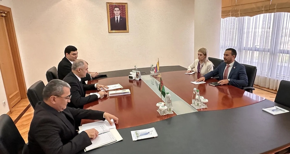Türkmenistanda Wenesuela Boliwarian Respublikasynyň Adatdan daşary we Doly ygtyýarly ilçisi işe başlady