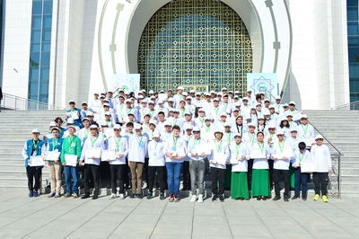 The award ceremony of the winners and the closing of the International Mathematical Olympiad took place in Turkmenistan