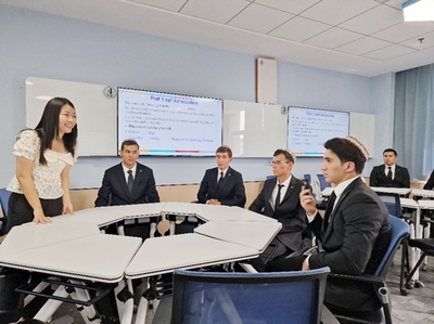 Students on training and industrial practice