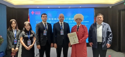 Representatives of the Ministry of Education of Turkmenistan meet with Representatives of Trade Unions of the People's Republic of China