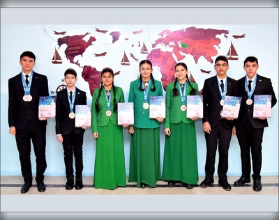 Türkmenistanyň mekdep okuwçylary «Infomatrix-Asia» halkara it taslama bäsleşigine gatnaşdylar