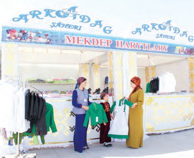 “AKYLLY” ŞÄHERDÄKI MEK­DEP BA­ZAR­LA­RY