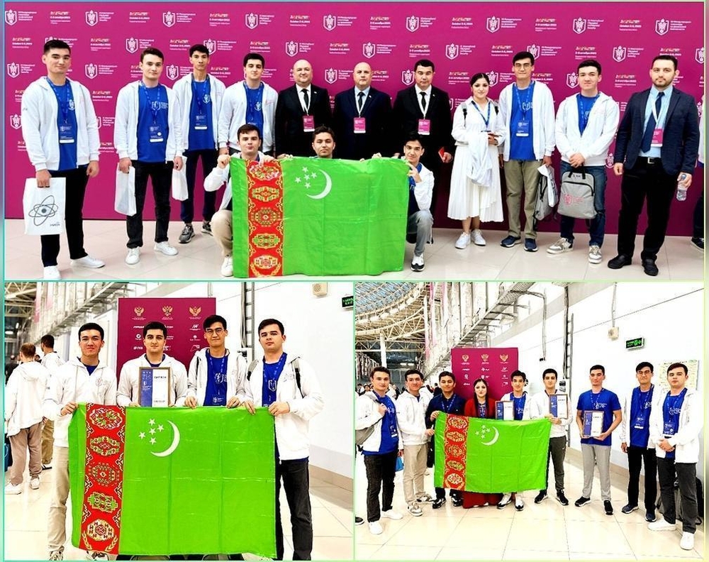 Türkmen talyplary maliýe howpsuzlygy boýunça III halkara olimpiadasynda ýeňiş gazandylar