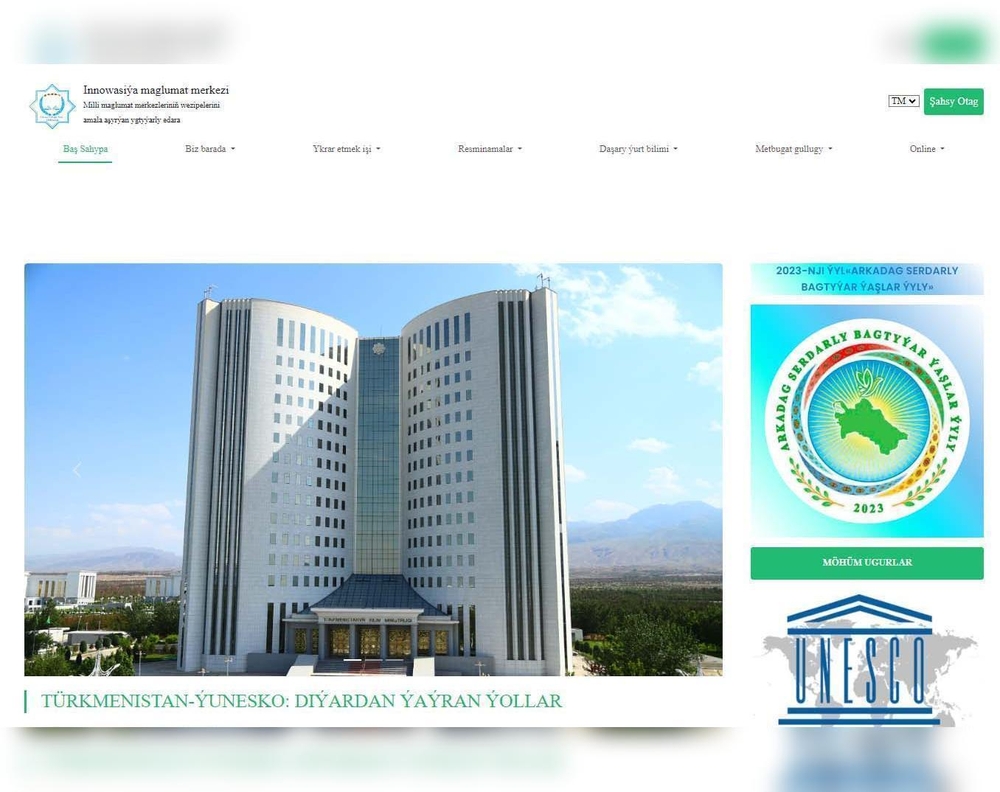 Türkmenistanyň Bilim ministrliginiň täze web-sahypasy daşary ýurtda bilim almak üçin ýardam eder