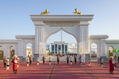 Celebrations were held on the occasion of the Turkmen Alabai holiday