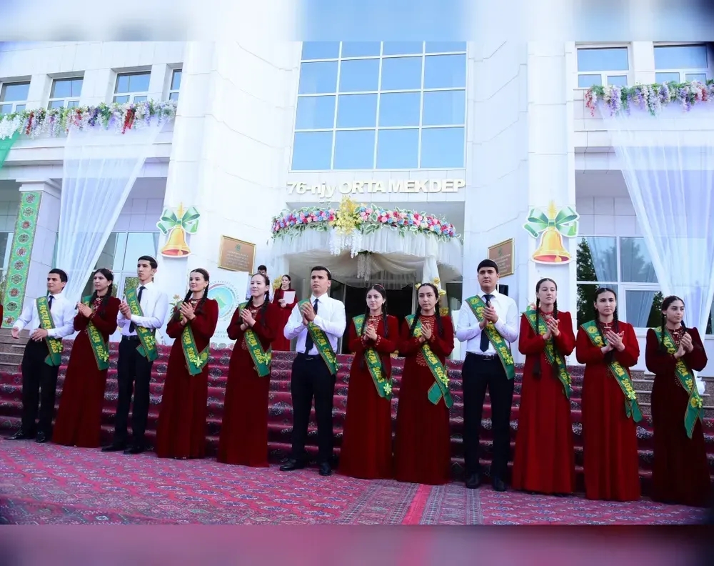 Ýurdumyzda 82 müňe golaý ýaşlar orta mekdebi tamamlaýar