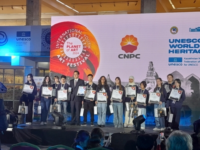 Türkmen ýaşlary “Sungat Planetasy-2024” halkara festiwalyna gatnaşdylar.