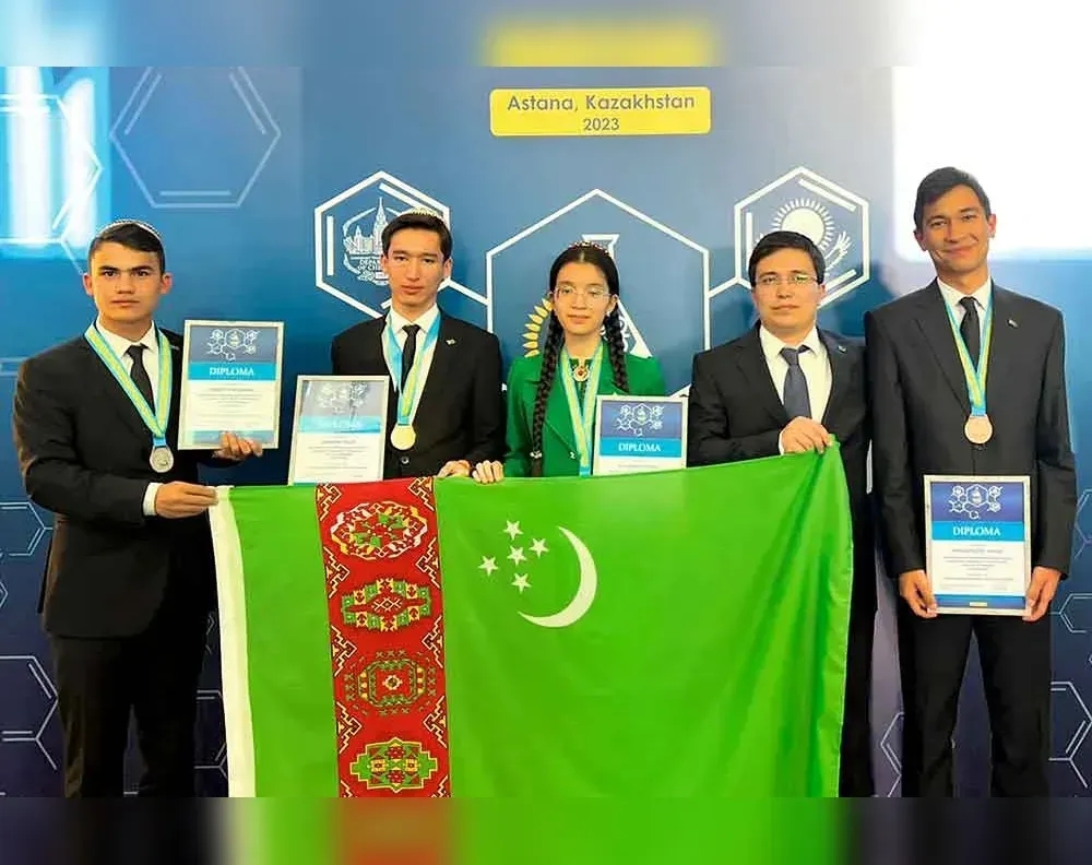 Mekdep okuwçylarymyz 57-nji Halkara Mendeleýew olimpiadasynda medallara mynasyp boldular